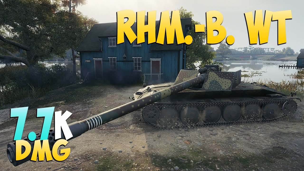 Rhm.-B. WT - 7 Kills 7.7K DMG - Последний бой! - Мир Танков