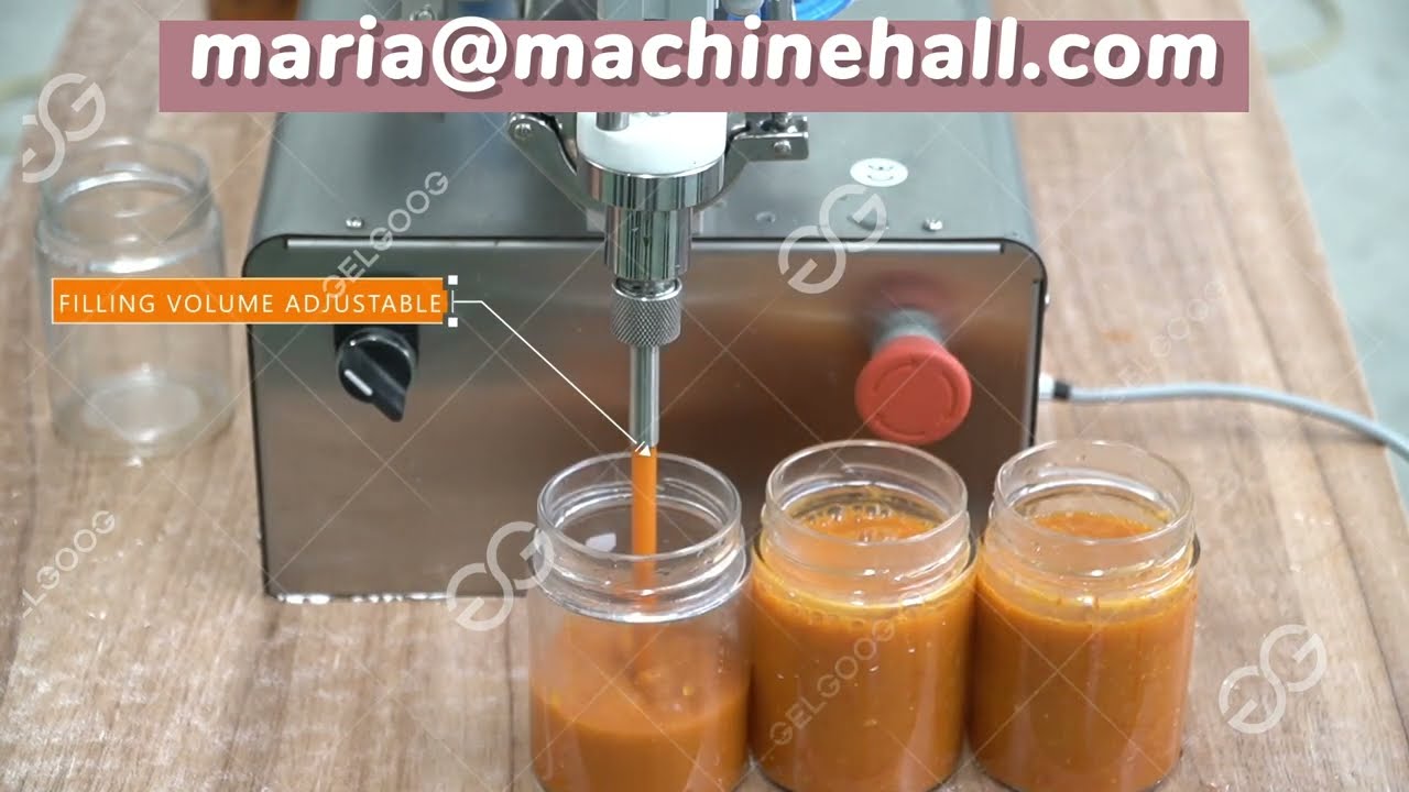 GELGOOG Chili Sauce Processing Machine line 