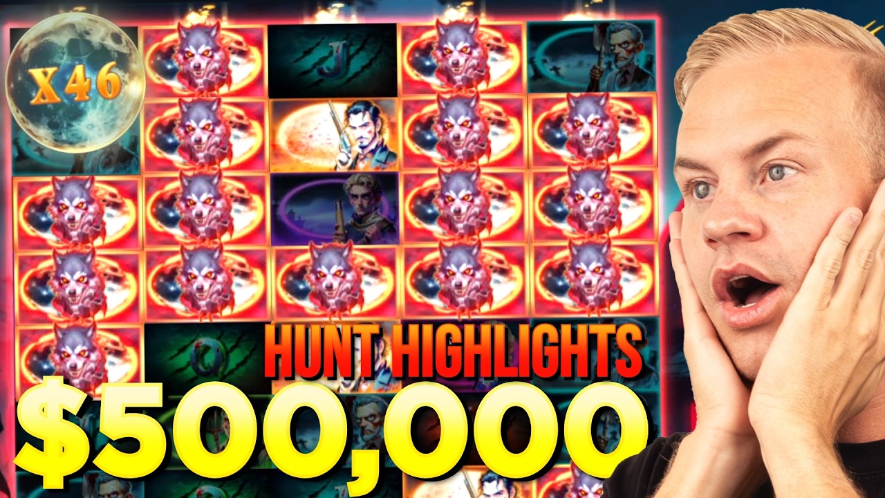 NAJLEPSZE MOMENTY Z BONUS HUNT O WARTOŚCI PONAD 500 000 $!!!