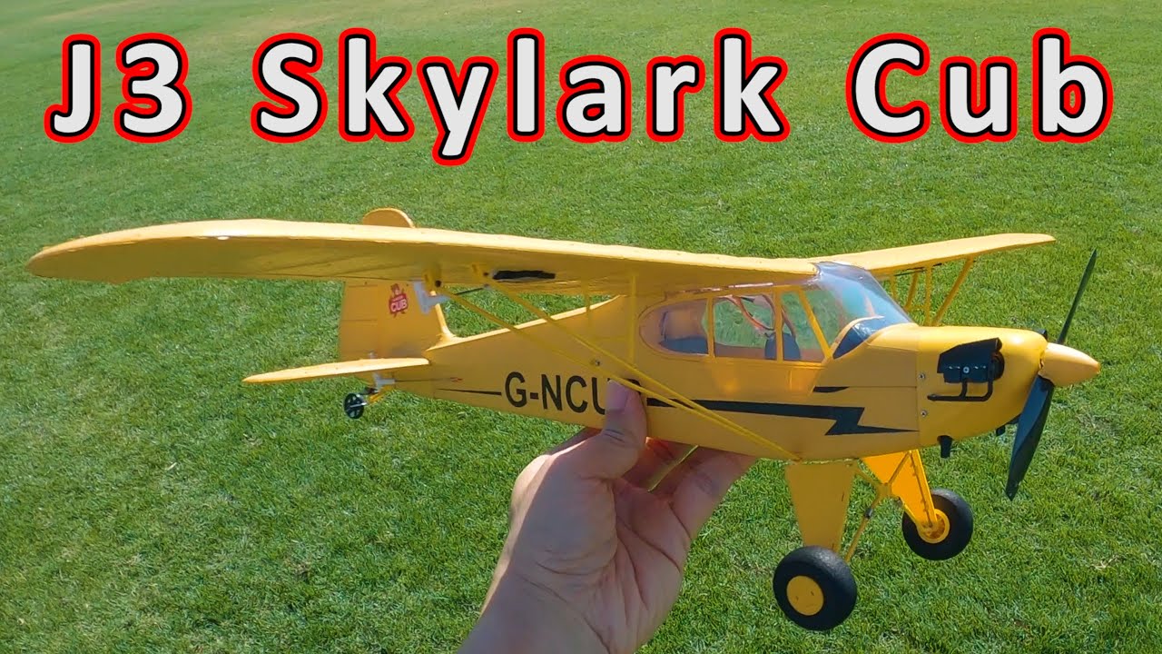 WLToys A160 J3 Skylark Cub Micro Plane Review 🛩️