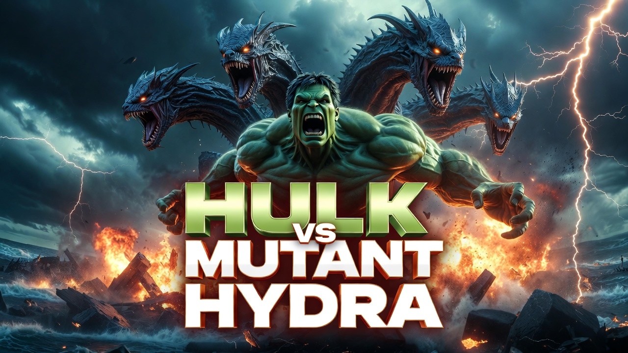 HULK vs MUTANT HYDRA 🐉 | Samundar Se Utha Vinash Ka Rakshas I Epic Monster Battle I