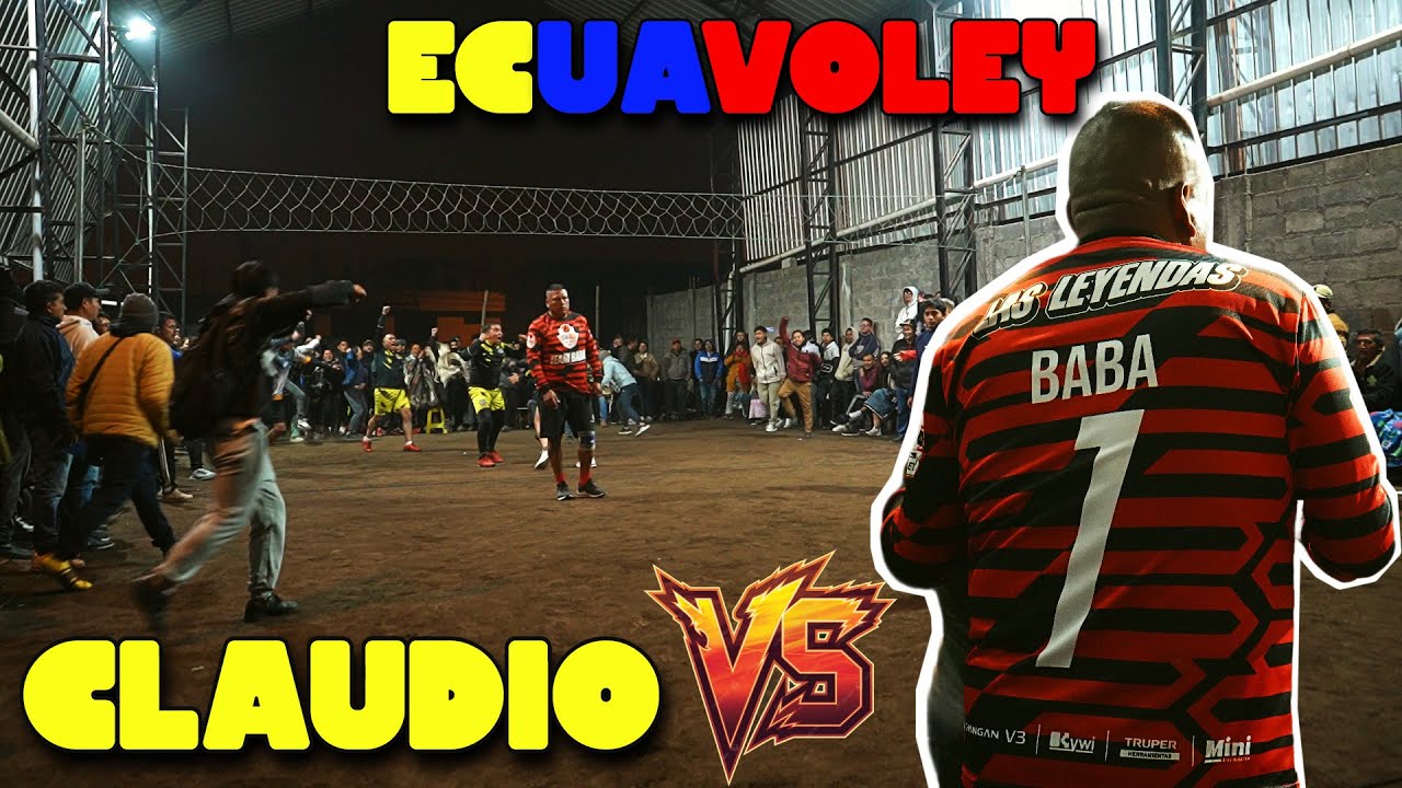 🔥 El Baba, leyenda del ecuavoley, vs Claudio 😱 | full emociones en San Fernando - sur de Quito