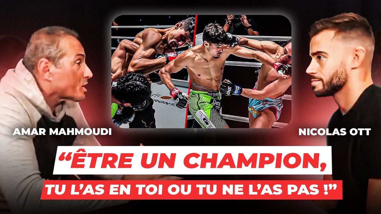 Amar Mahmoudi : p&egrave;re et entraineur de champion !