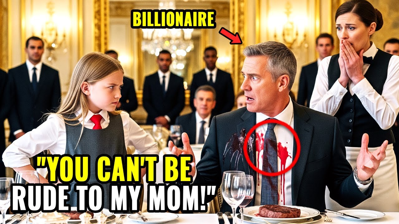 Nobody Wanted to Face the Rude Billionaire CEO — Until the Maid’s Daughter Took a Stand