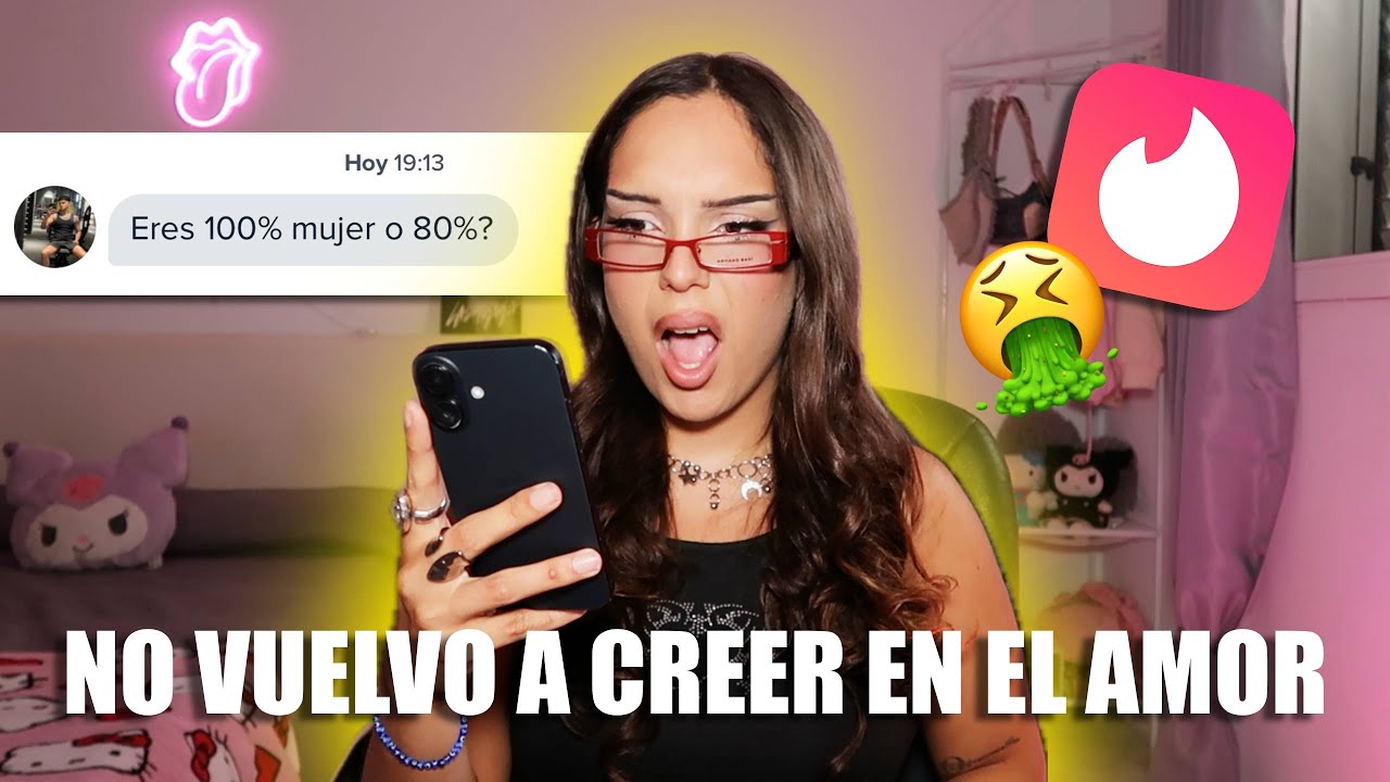 me hice tinder y acabé siendo bloqueada por 7 cucarachos 🤡