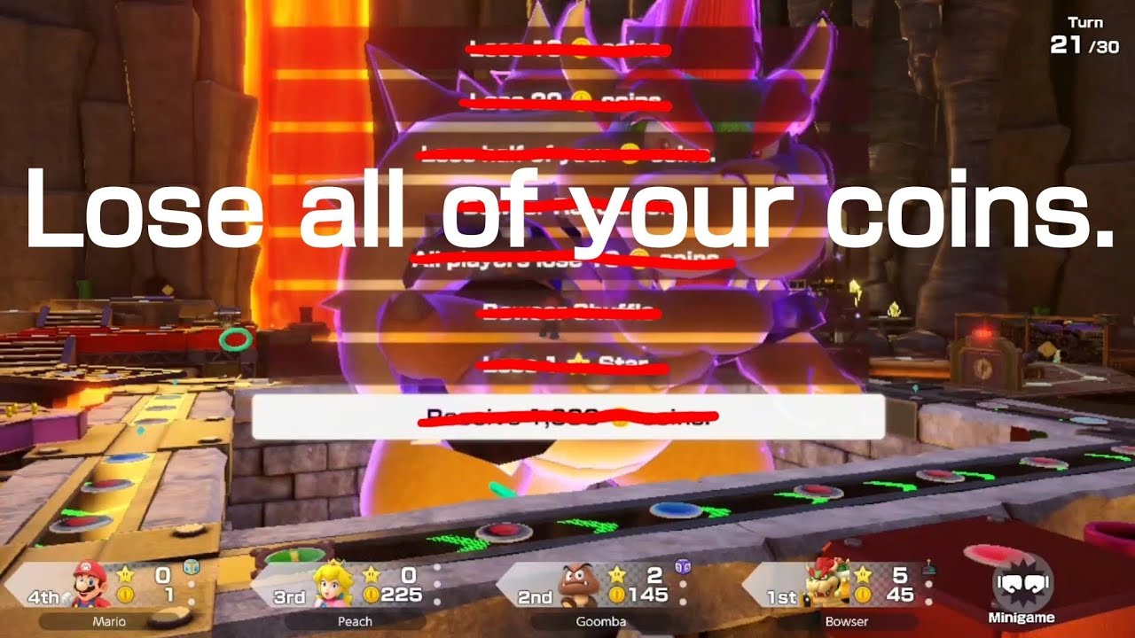 Impostor Bowser REALLY wants to take all my coins(Bowser Space Compliation)