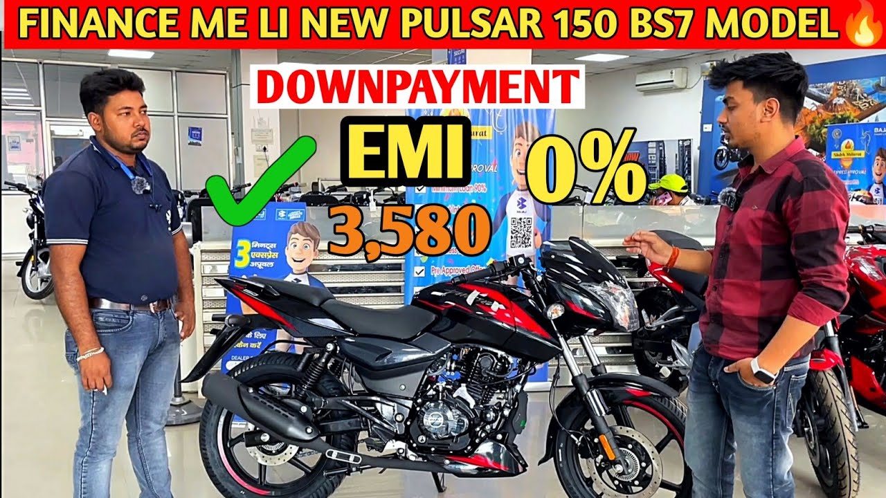 New 2023 Bajaj Pulsar 150 E20 Bs7 Full Finance & Emi Details In Hindi || Easy loan details