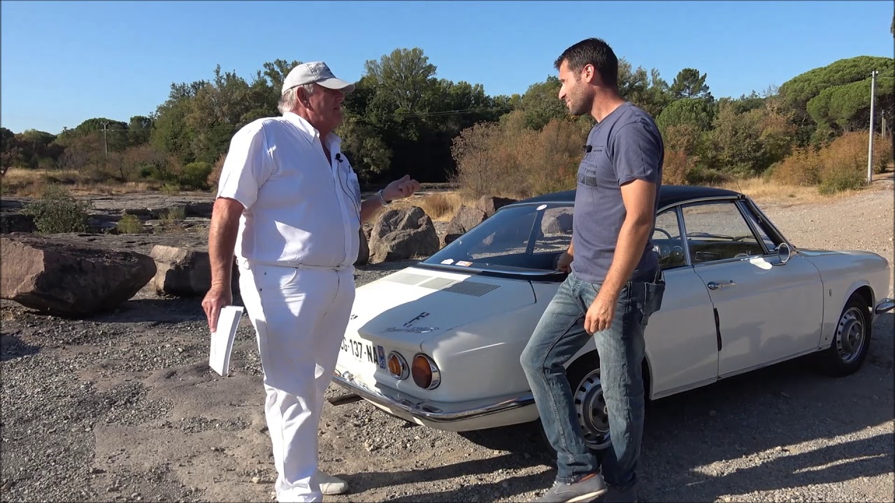 Reportage simca 1200 s coupé Bertone 1971 passion auto sport du var