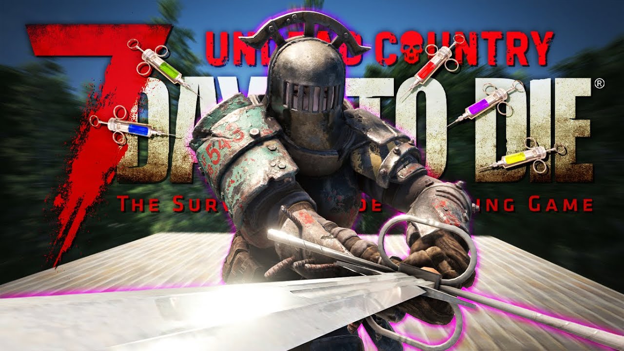 【7DTDMOD】MODで追加された”肉体改造パーツ”で人造人間になってゾンビ倒しまくるぞ！「7 Days to Die UndeadCountry」実況プレイ #18