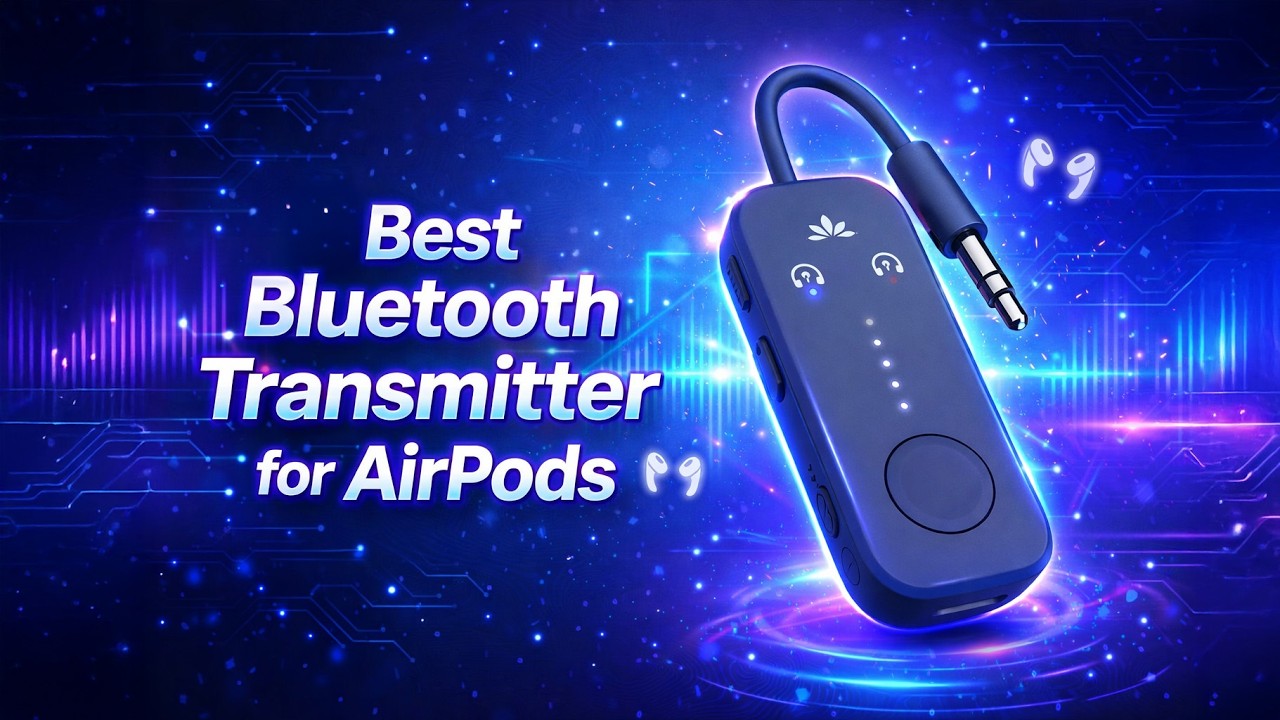 Лучший Bluetooth-передатчик для AirPods в 2026 году 🔥 Звук без задержек в любом месте!