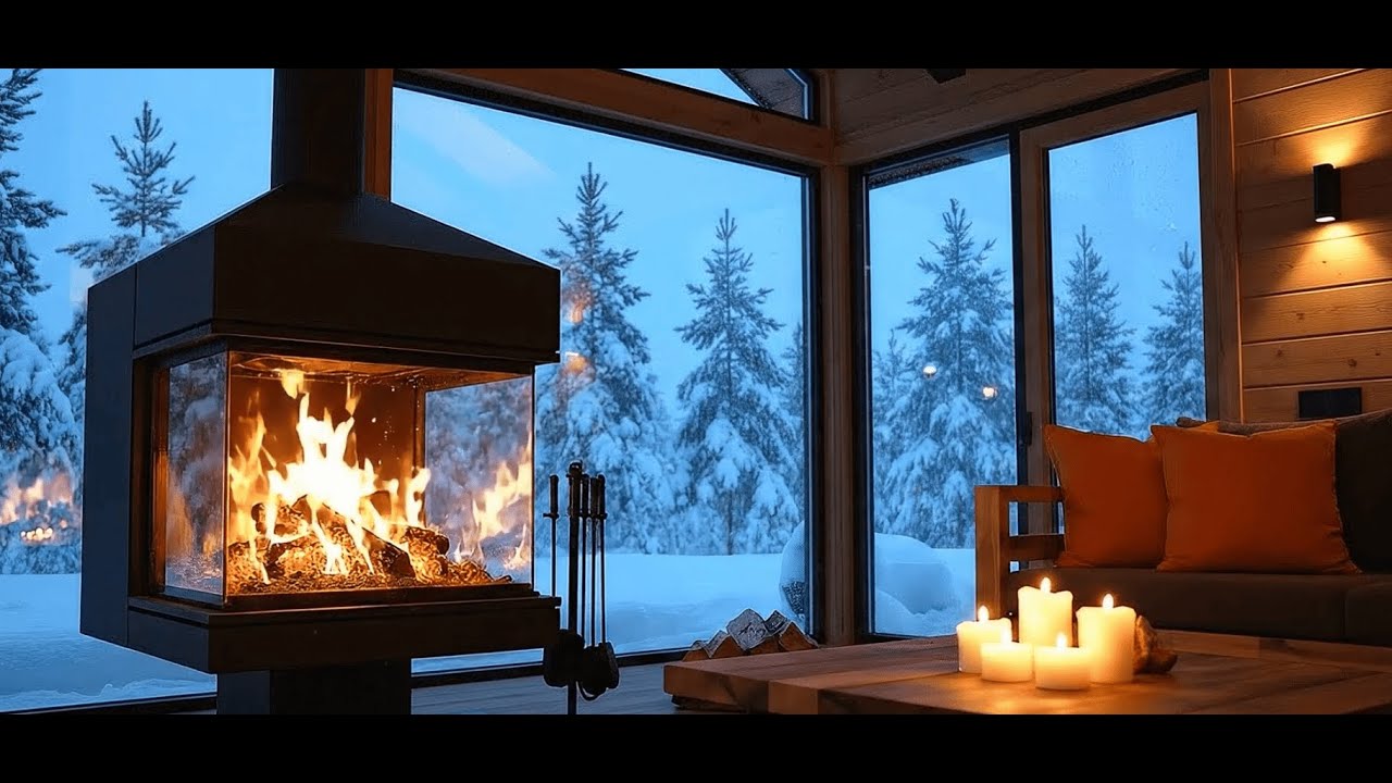 🎄Cozy Christmas Fireplace 24/7 | 🔥Fireplace Crackling | Holiday Ambience (No Music)