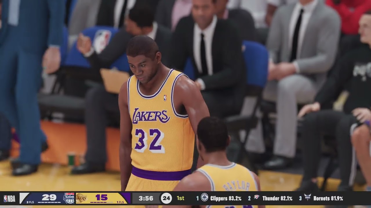 【2K26 NBA】FIBA  vs All Time Los Angeles Lakers
