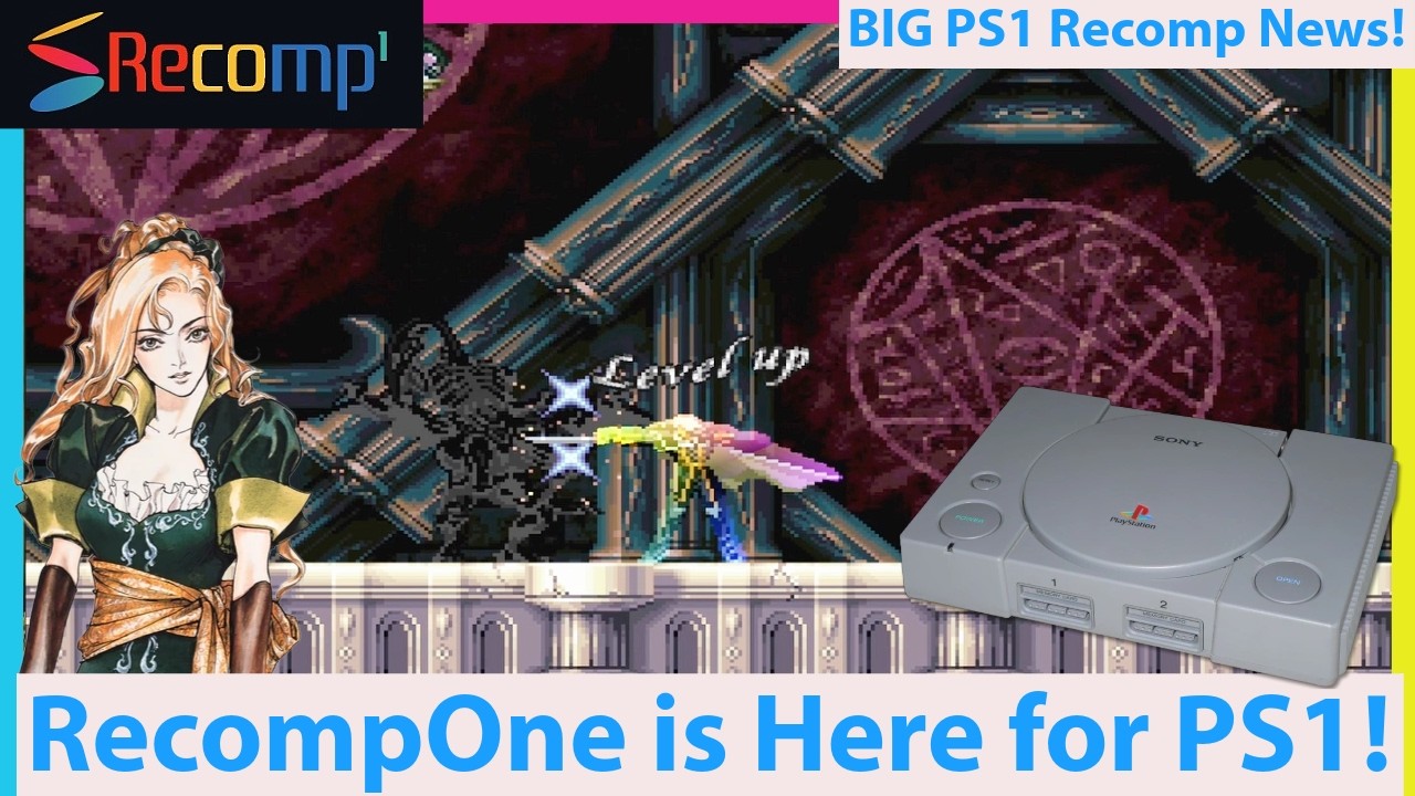 MORE PS1 Recomps Possible! RecompOne is Here! A New Recomp Tool