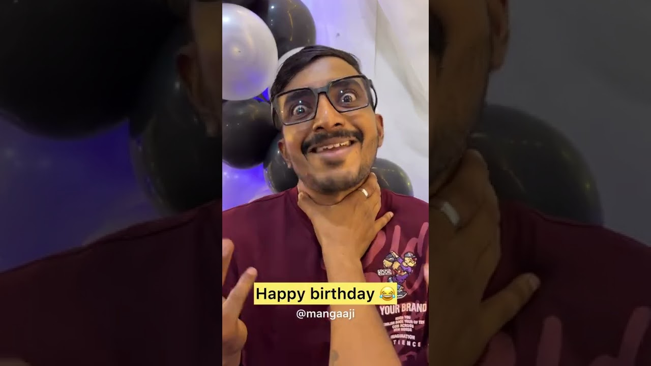 Happy Birthday Chinni 😂 | Mangesh Kakad | New Video By Mangaaji |