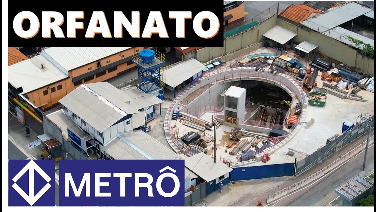 OBRAS LINHA-2 VERDE ESTAÇÕES SANTA CLARA/ORFANATO JÁ CONTA COM EVOLUÇÃO NOTÁVEIS EM CANTEIROS