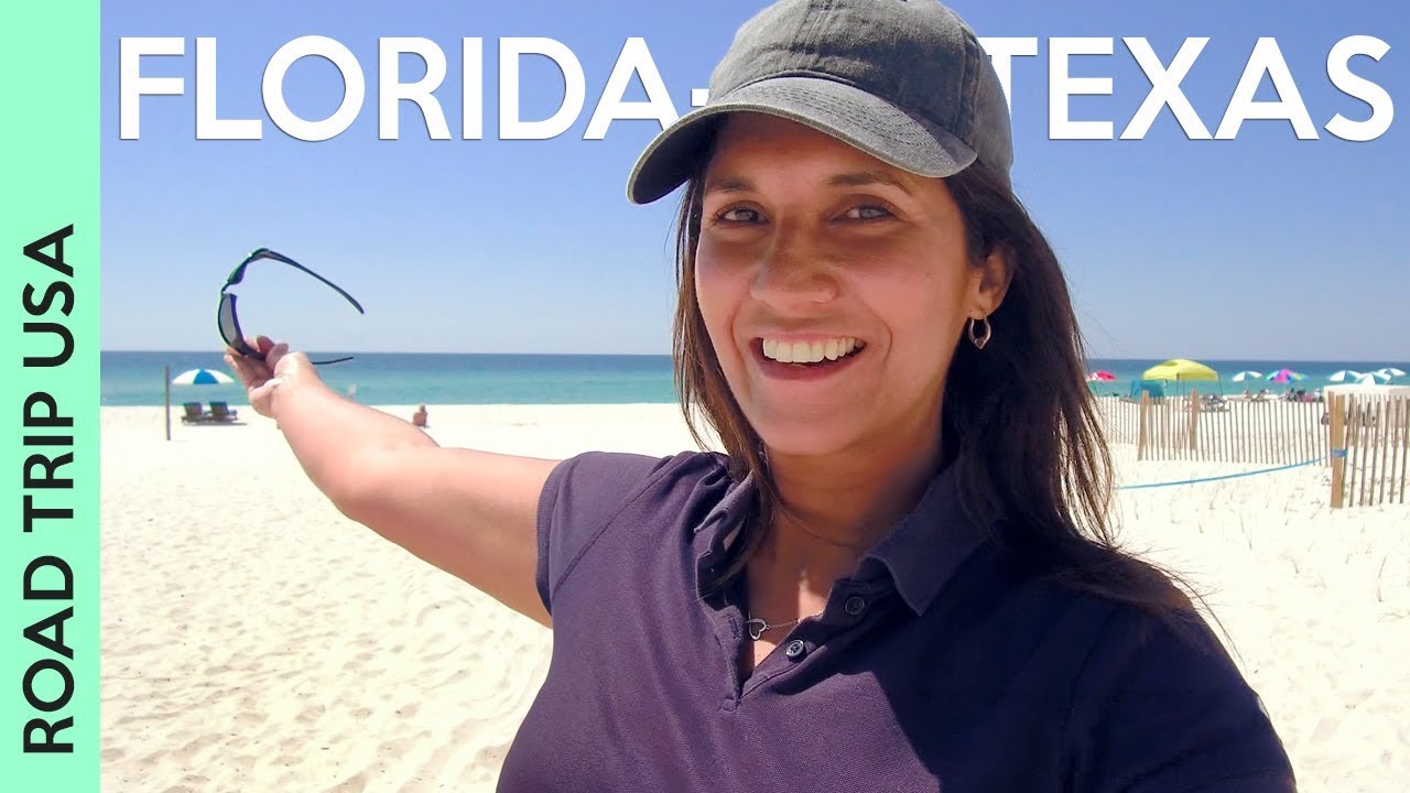 Вождение от FLORIDA до TEXAS, США - 18 часов в пути!