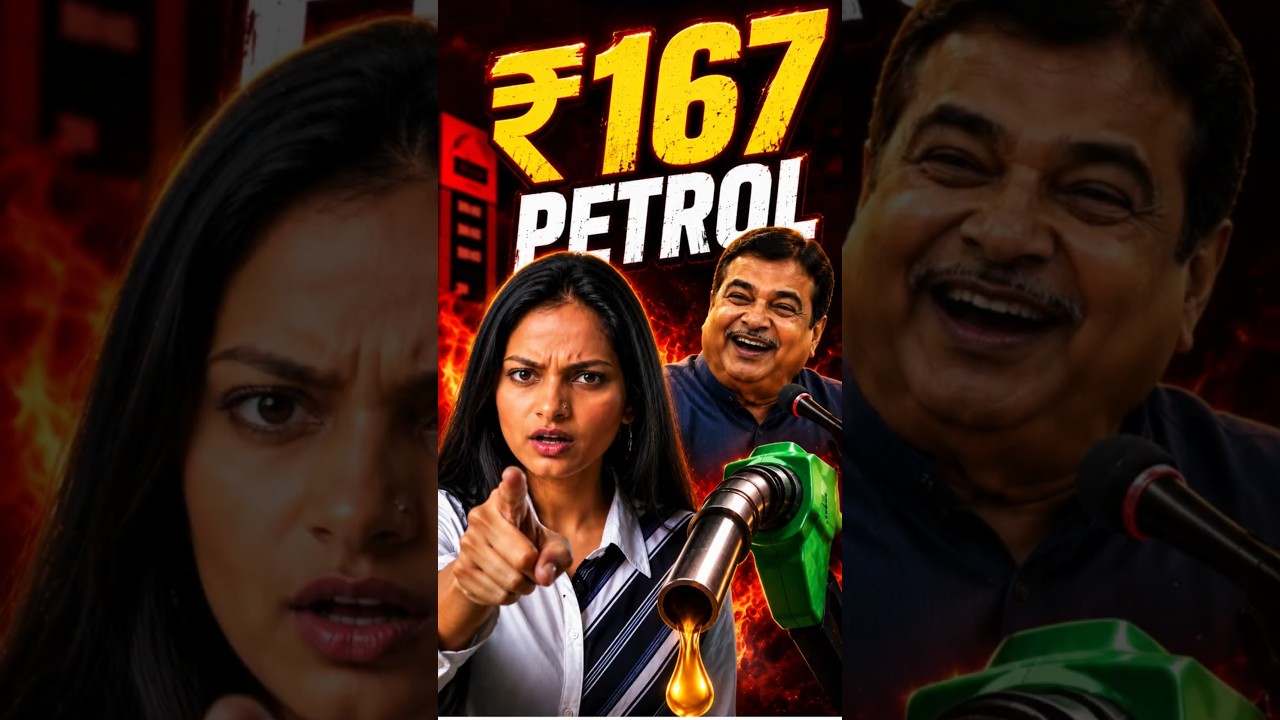 ₹170 Petrol? 😱 Gadkari's BIG Statement | E20 Fuel Truth, FIR on Influencers & Petrol Price Explained