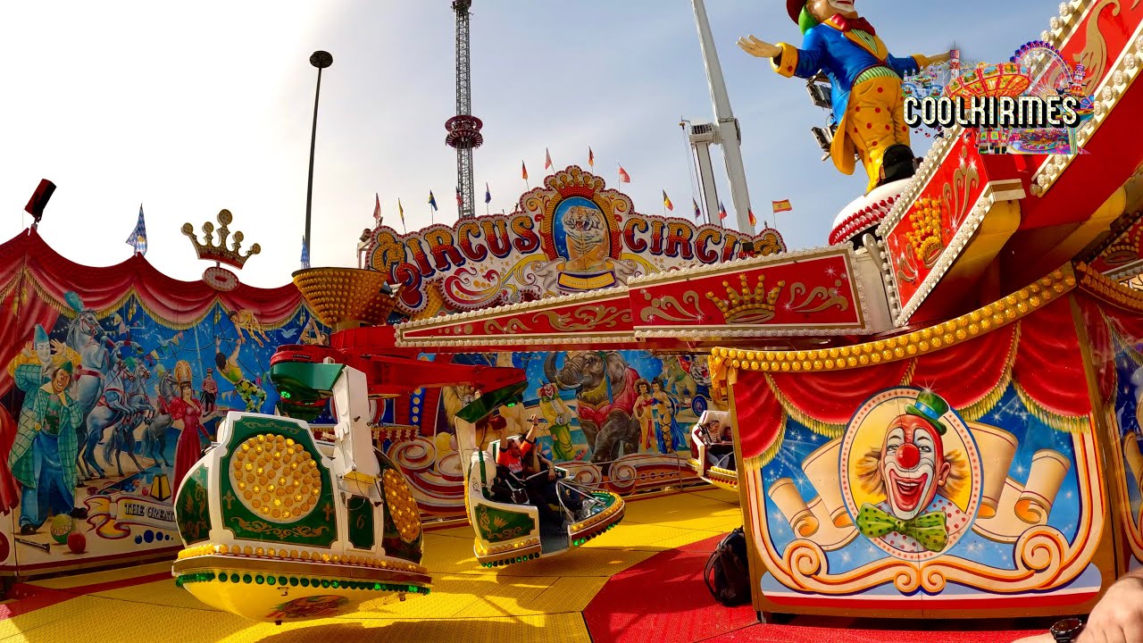 Circus Circus Gründler Preuß | Onride Video [ Dippemess Frankfurt 2024 ] - Clip by CoolKirmes