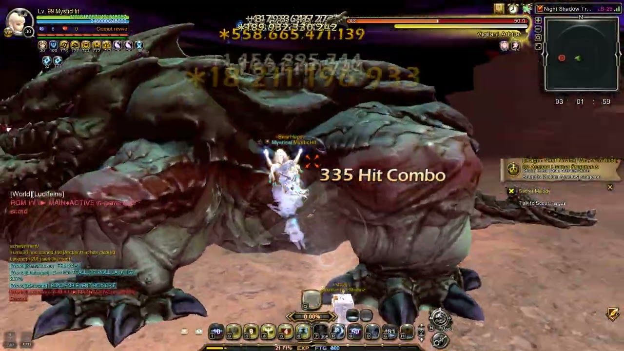 [Dragon Nest Sea] Silver Hunter (ground type) NSTG 26 first clear.