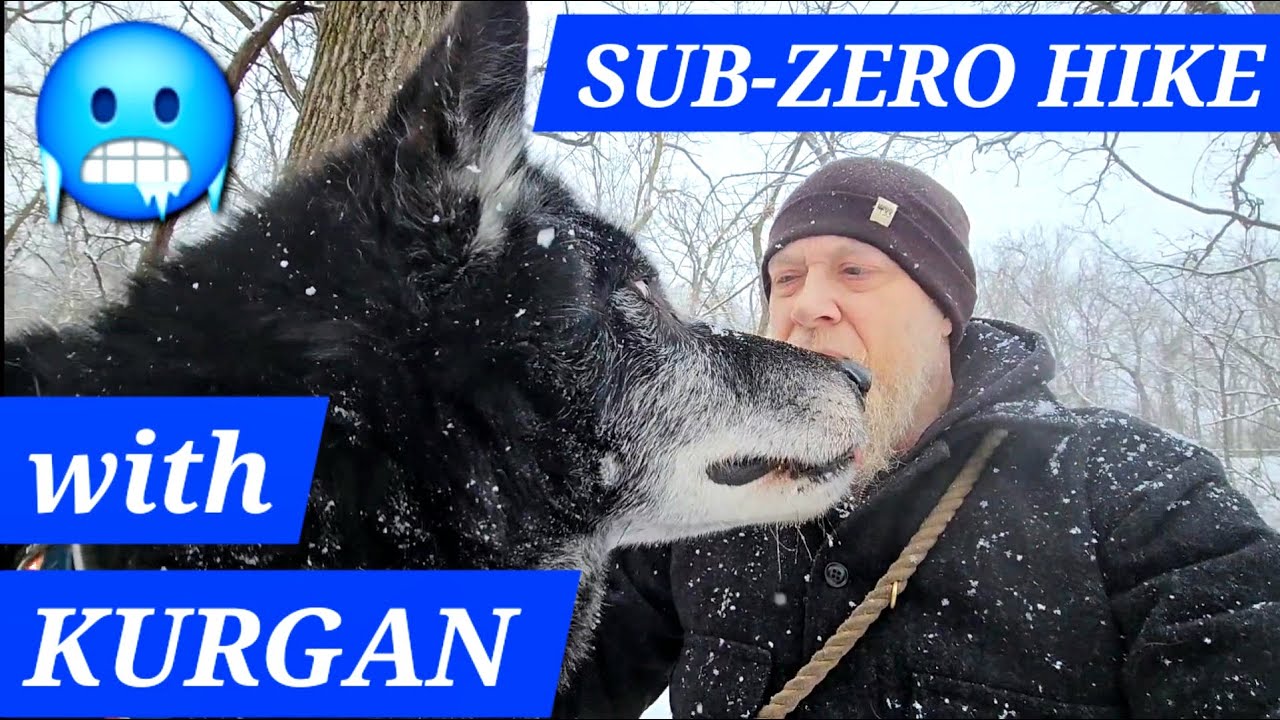 LIVE HARD 💪 ARCTIC Snow Hike: How to ENDURE -2°F with Kurgan 🐺