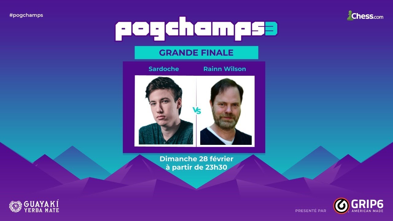 PogChamps 3 Sardoche vs Rainn Wilson