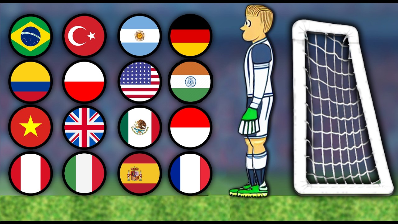 BEAT THE KEEPER | Marble Soccer Race Tournament