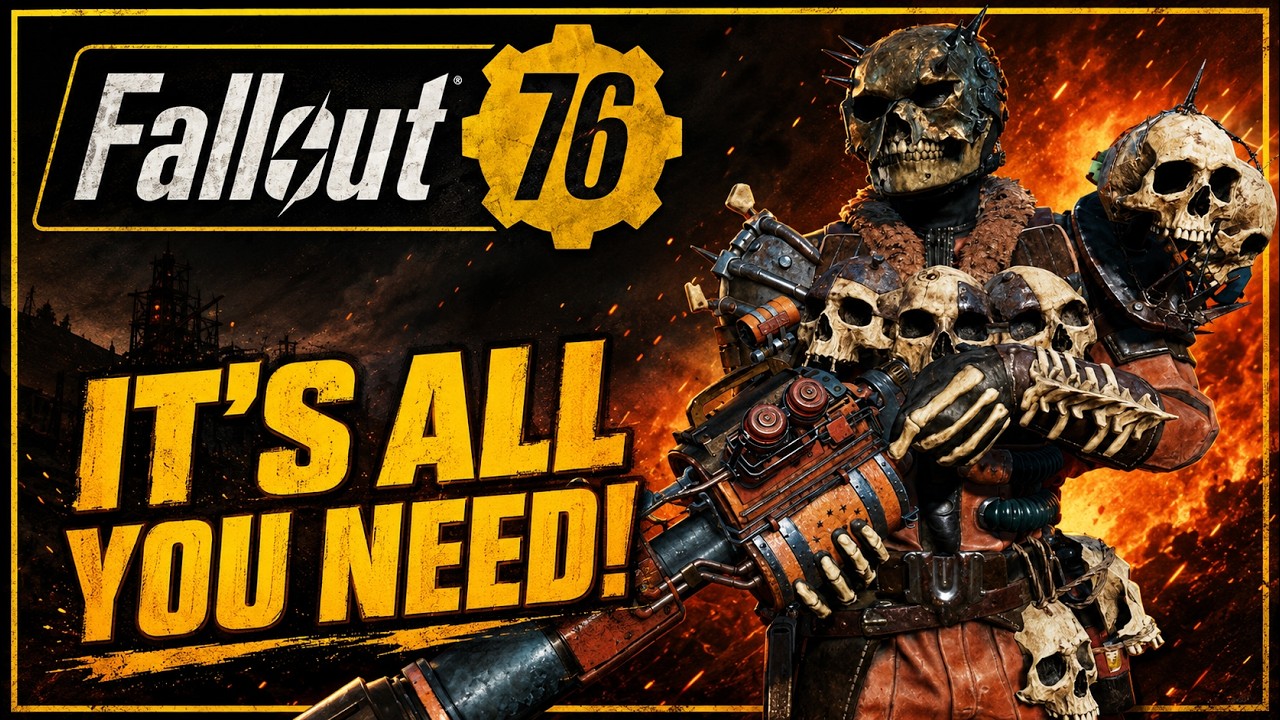 Идеальная сборка персонажа на 2026 год (все виды оружия) - Fallout 76