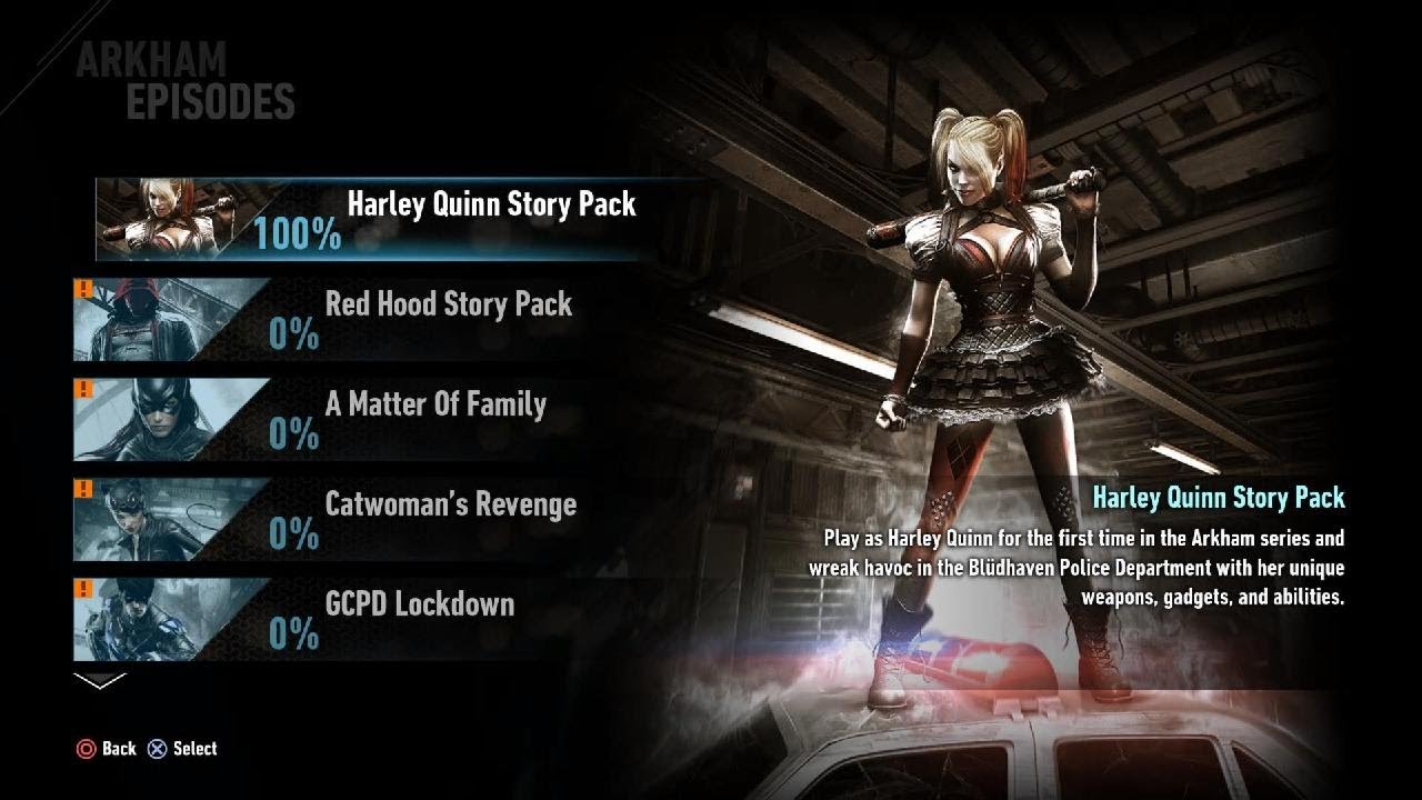 Batman Arkham Knight | Harley Quinn Story Full Game