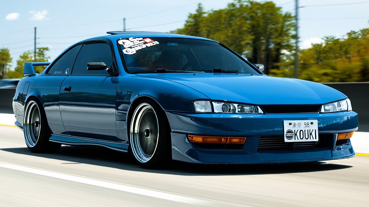1 Hour | S14 Kouki KA Single Turbo Pure Exhaust & Turbo Sounds