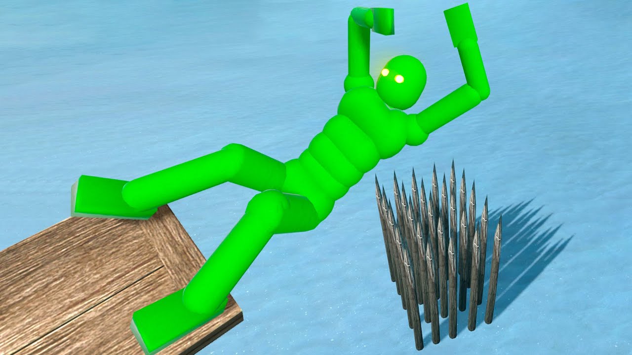 NPC Ragdoll Physics - Epic Falls Compilation #273