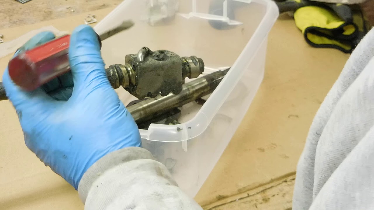 67 Mustang Restoration Steering Box Rebuild  Part 2