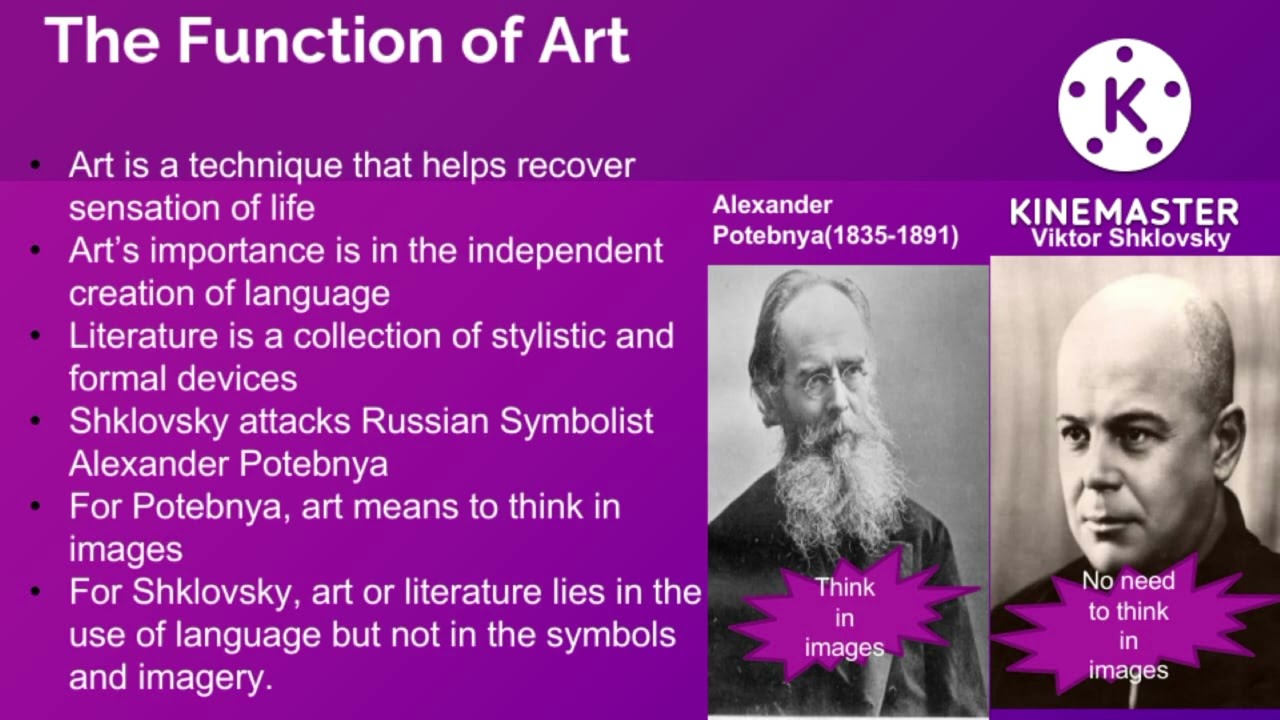 Viktor Shklovsky's 'Art as a Technique'-A Critical Analysis #viktorshklovsky #defamiliarization