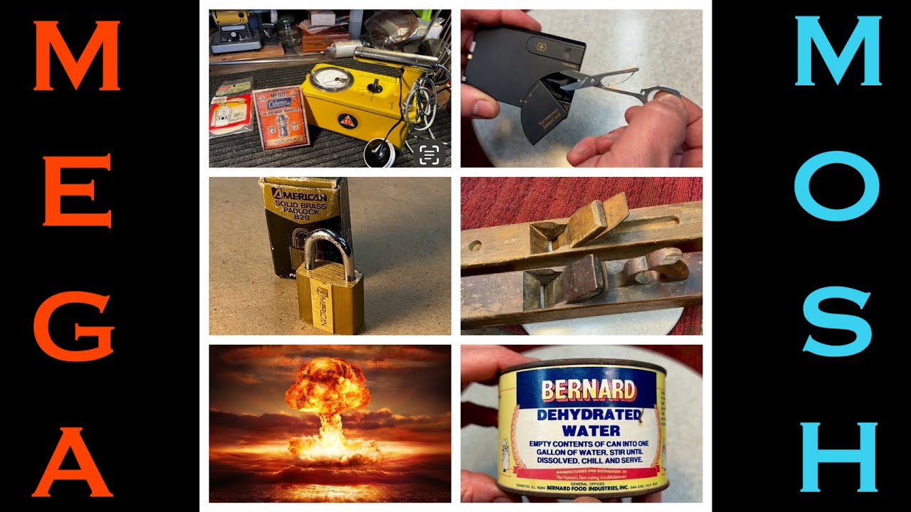 1st Generation Victorinox Card, Coleman Radioactive Mantles, Dehydrated Water and More!