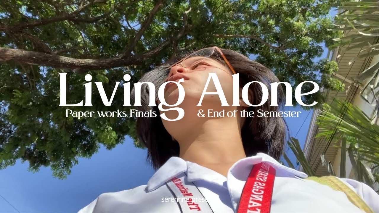 SURVIVING the last hell week at UNIV | Living Alone 📚🍀