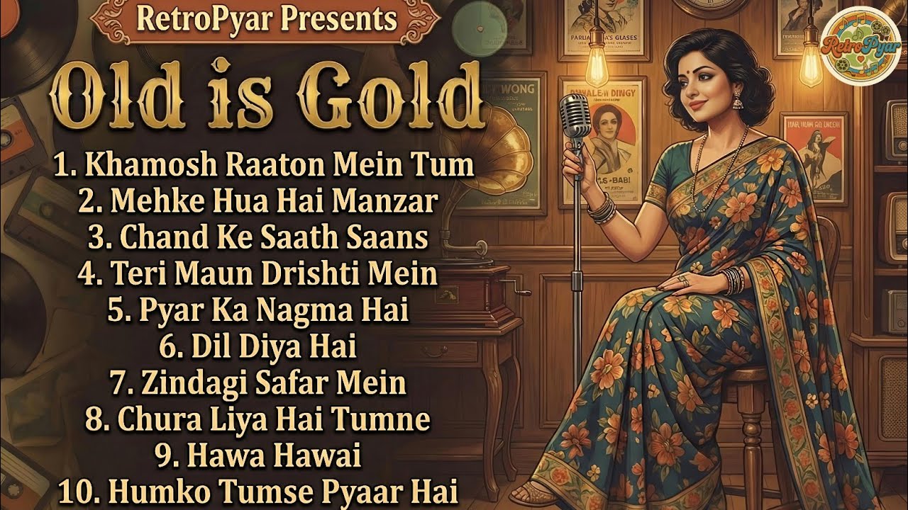 Evergreen Melodies of Love | 60s–80s Retro Hindi Romantic Songs | RetroPyar