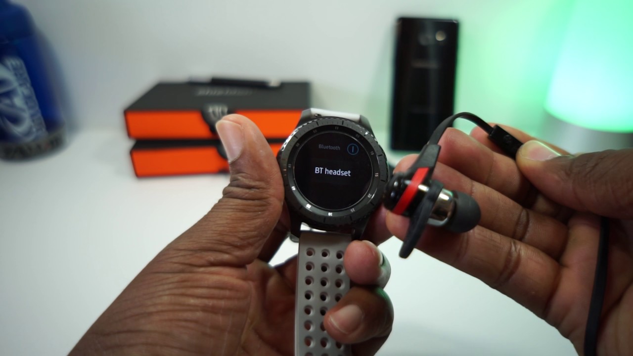 Samsung Gear S3: Connecting Bluetooth Devices