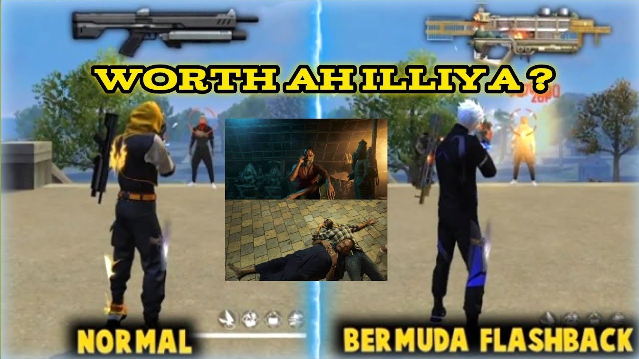 WORTH AH ILLIYA ?🫨| NEW Trogon-BERMUDA FlashBack🆚️ Without Skin Damaged Ability Test | #freefire