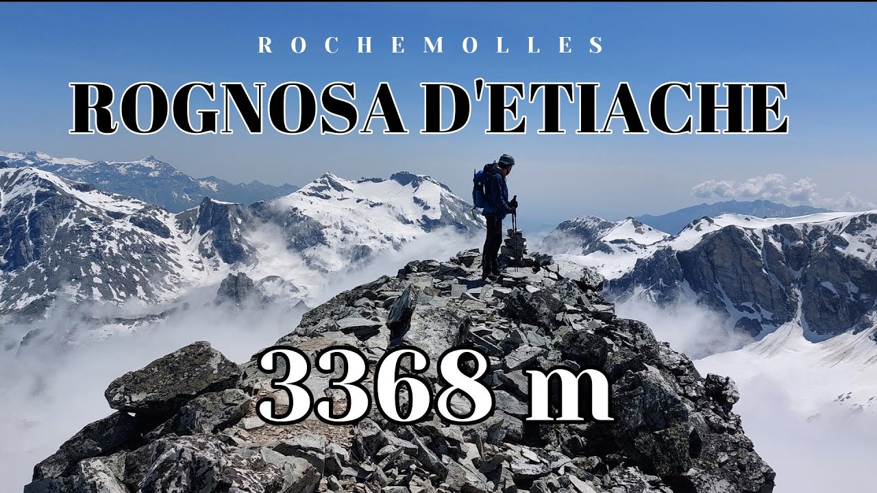 VAL DI SUSA -ROGNOSA D'ETIACHE 3368 m -#alpinismo