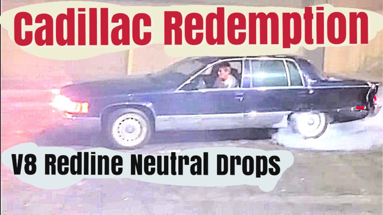 Cadillac Fleetwood Brougham V8 71k Miles Redline Reverse To Drive Surprise! Neutral Drop!