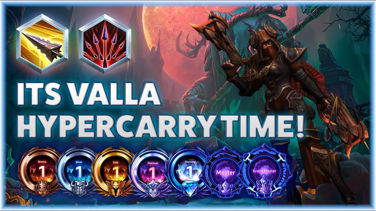 Valla Strafe - VALLA HYPERCARRY TIME! - Grandmaster Storm League