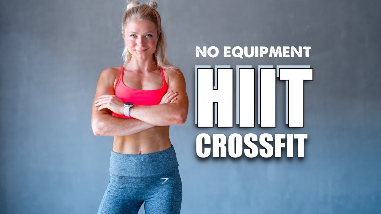 15 MIN CROSSFIT ® WORKOUT AT HOME - HIIT WORKOUT - no equipment - growingannanas