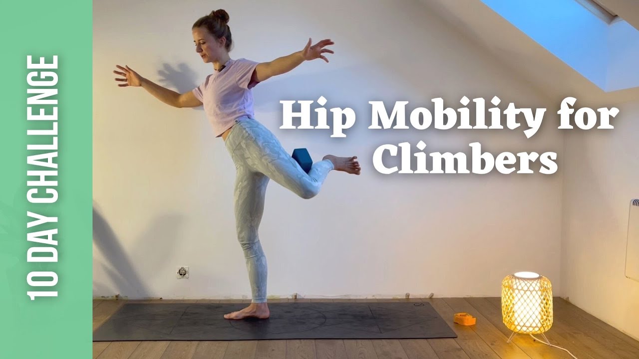 Day 2 - Hip Mobility Challenge for Climbers | improve your hip strength & flexibility