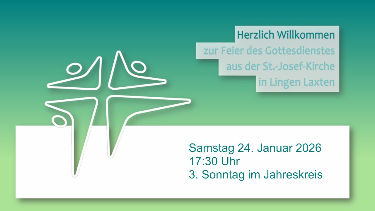 24. Januar 2026 Vorabendmesse 17:30 Uhr