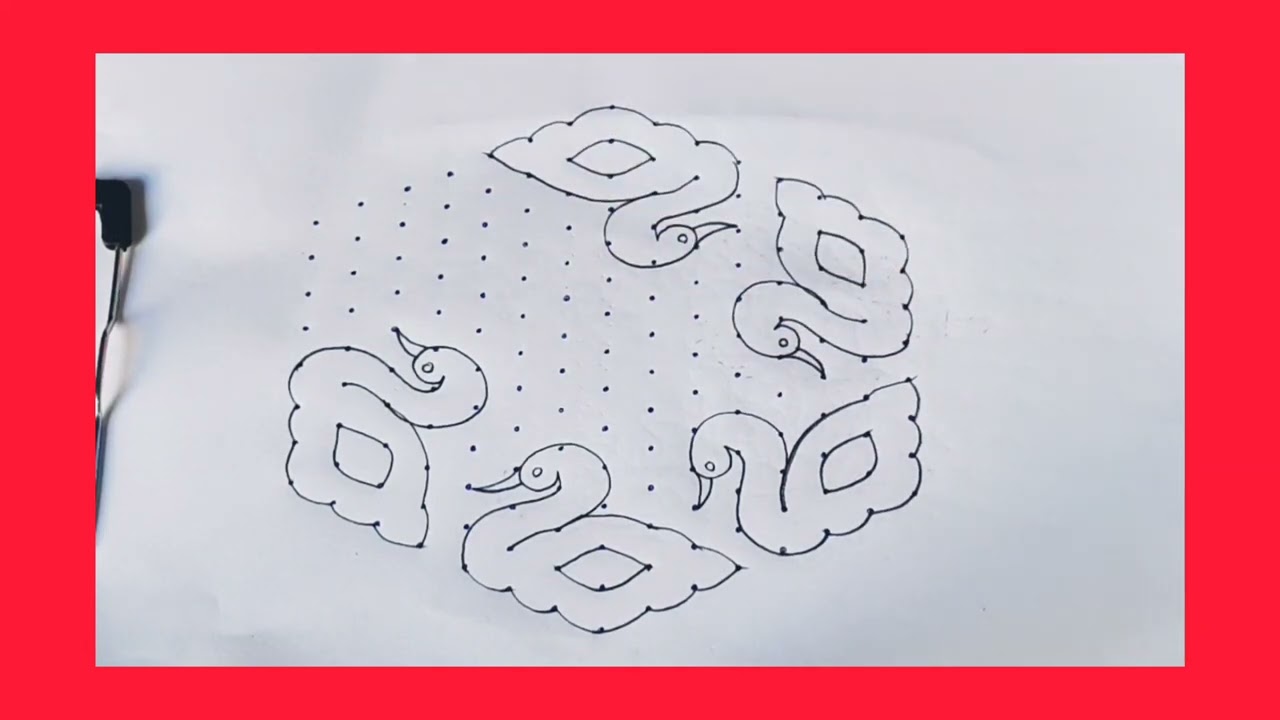 15*8 dots Rangoli 🌺 Latest beautiful rangoli 🌺 Simple and easy rangoli 🌺 Muggulu 🌺 Kolam