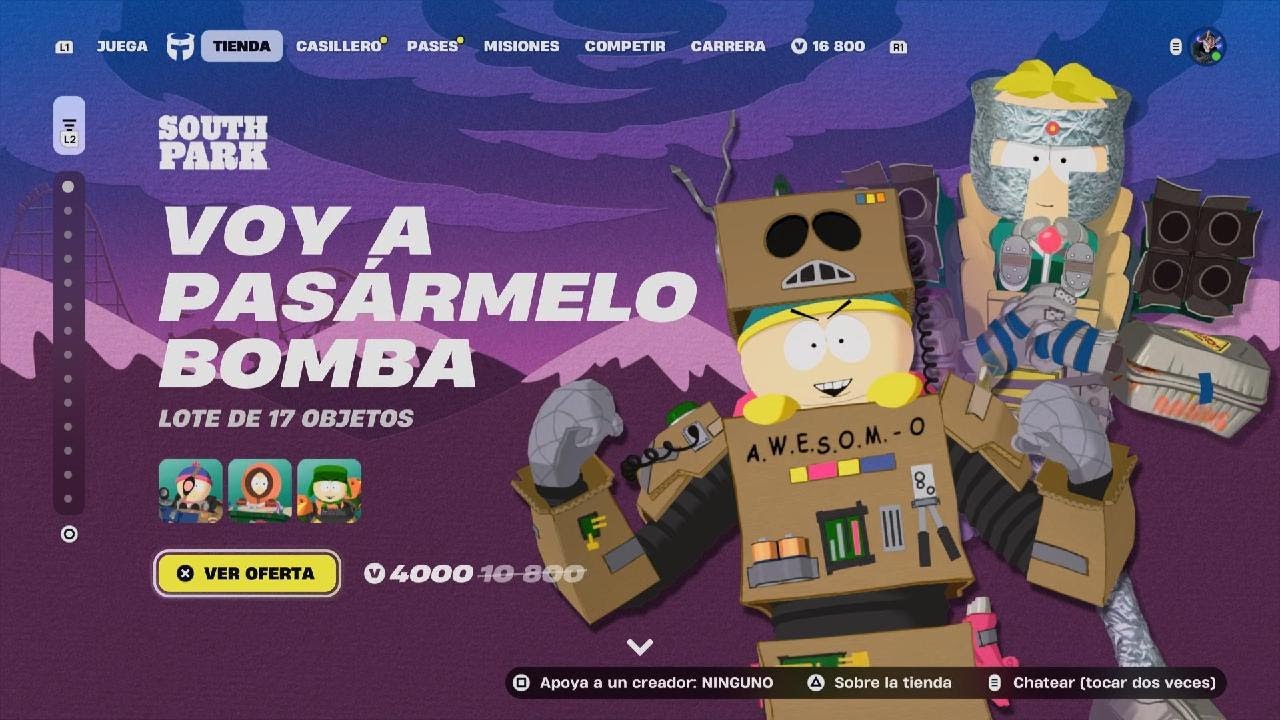 Fortnite|South park🟦esta aqui!!!