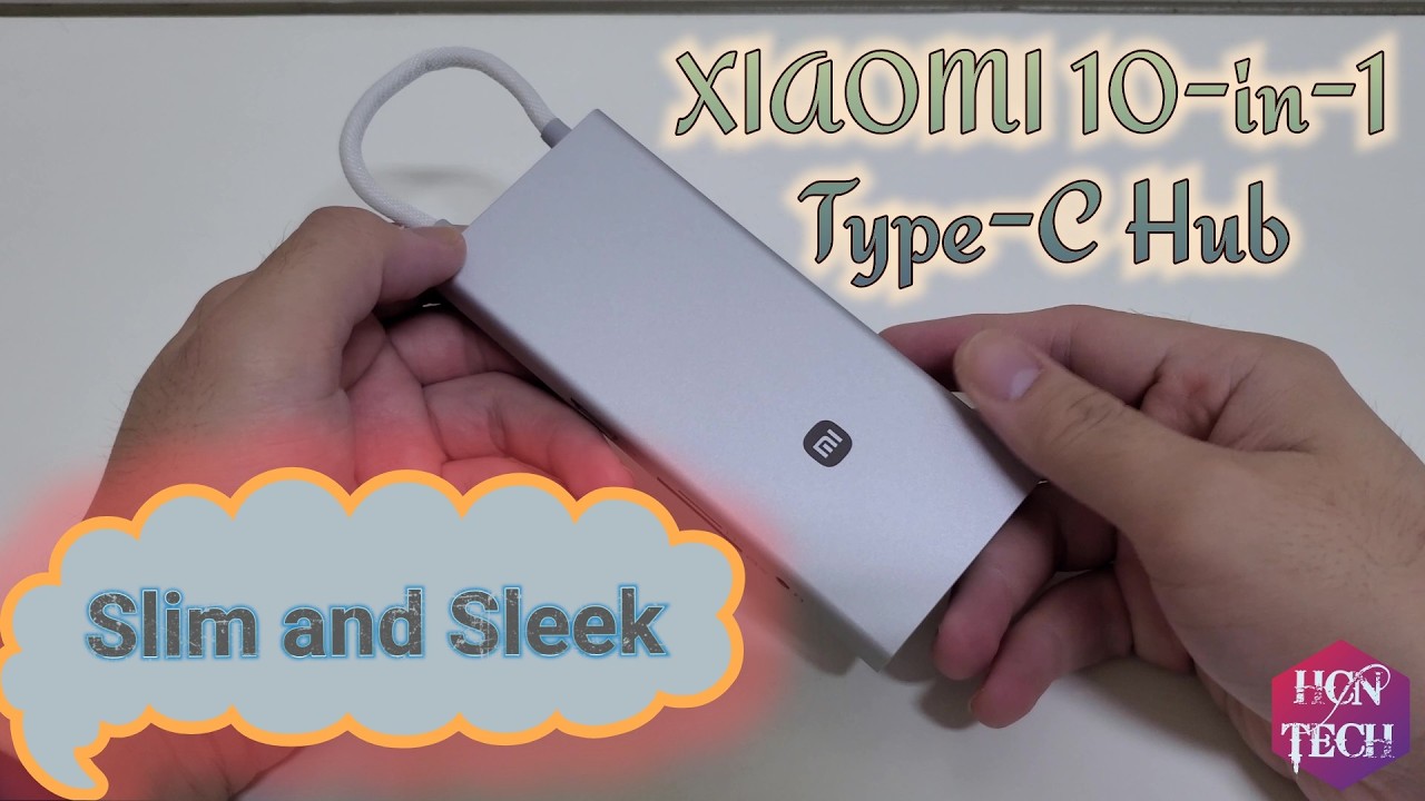 Xiaomi 10-in-1 Type-C Hub XMTIO01YM – Slim & Sleek Dock Unboxing