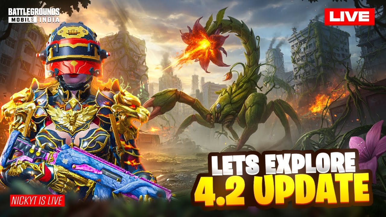 BGMI NEW UPDATE  |18+| Primewood Genesis -  4.2|  Road to 3k Subs |