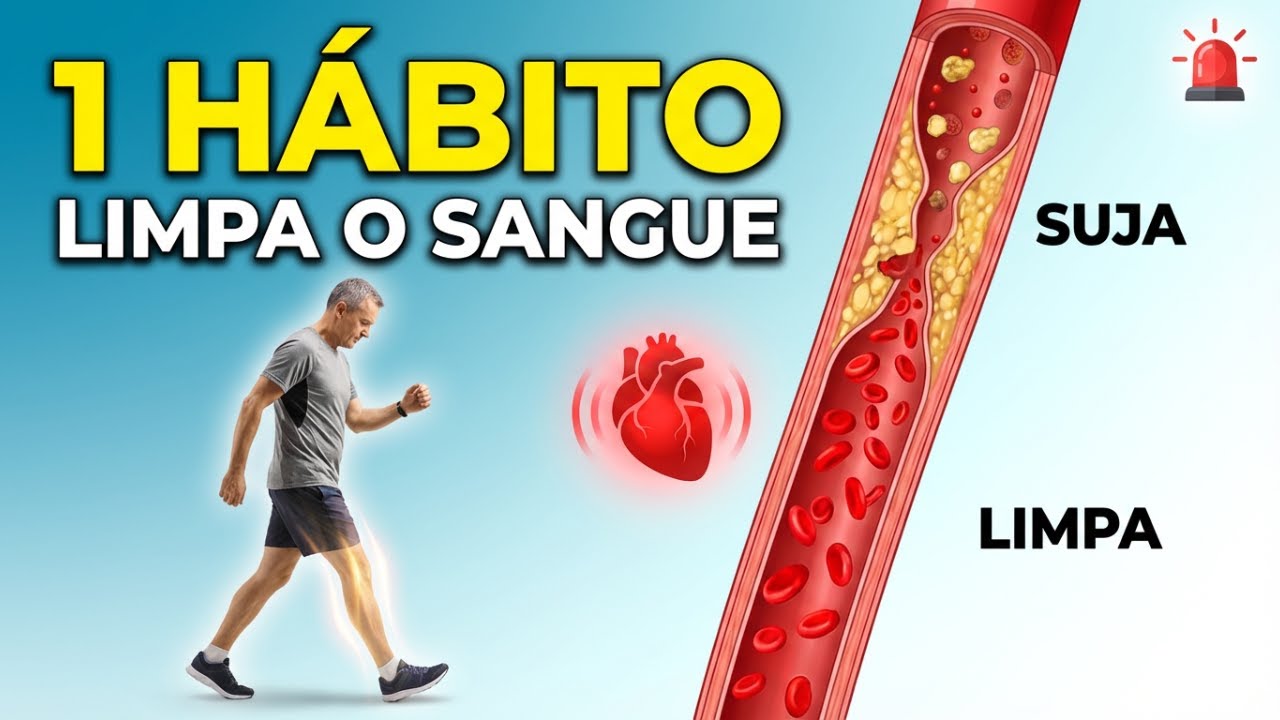 1 Hábito que Melhora a CIRCULAÇÃO e Ajuda a “Limpar” o Sangue Depois dos 40