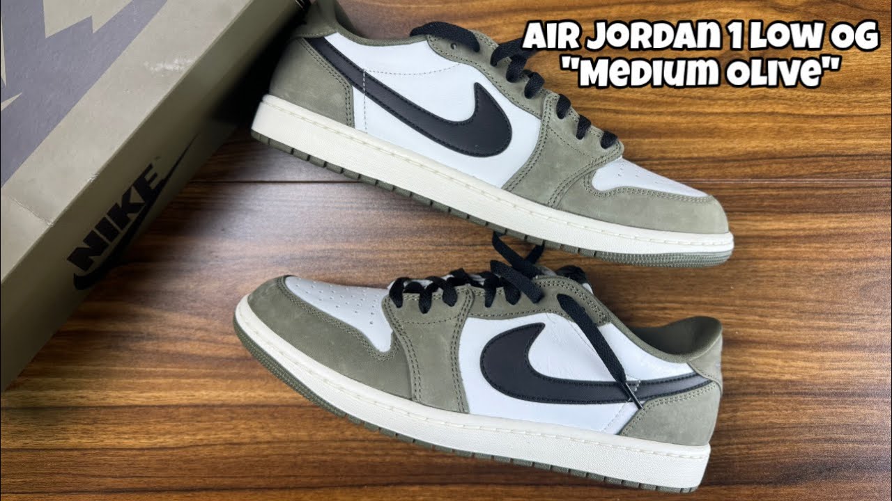 Обзор Air Jordan 1 Low OG Medium Olive! Самые недооцененные Jordan 1 2026 года?