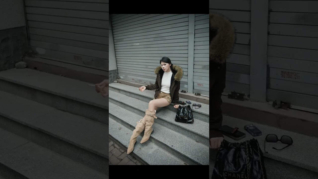 Capturing Urban Beauty: Shooting in a Tiny Alley on a Gray Day